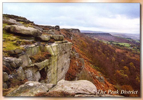 The Peak District (Cubar Edge) Postcards